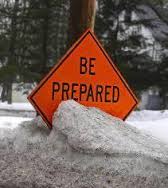 Be Prepared Sign