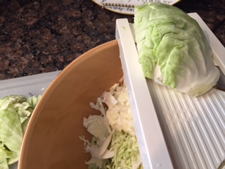 Cabbage - Slicing